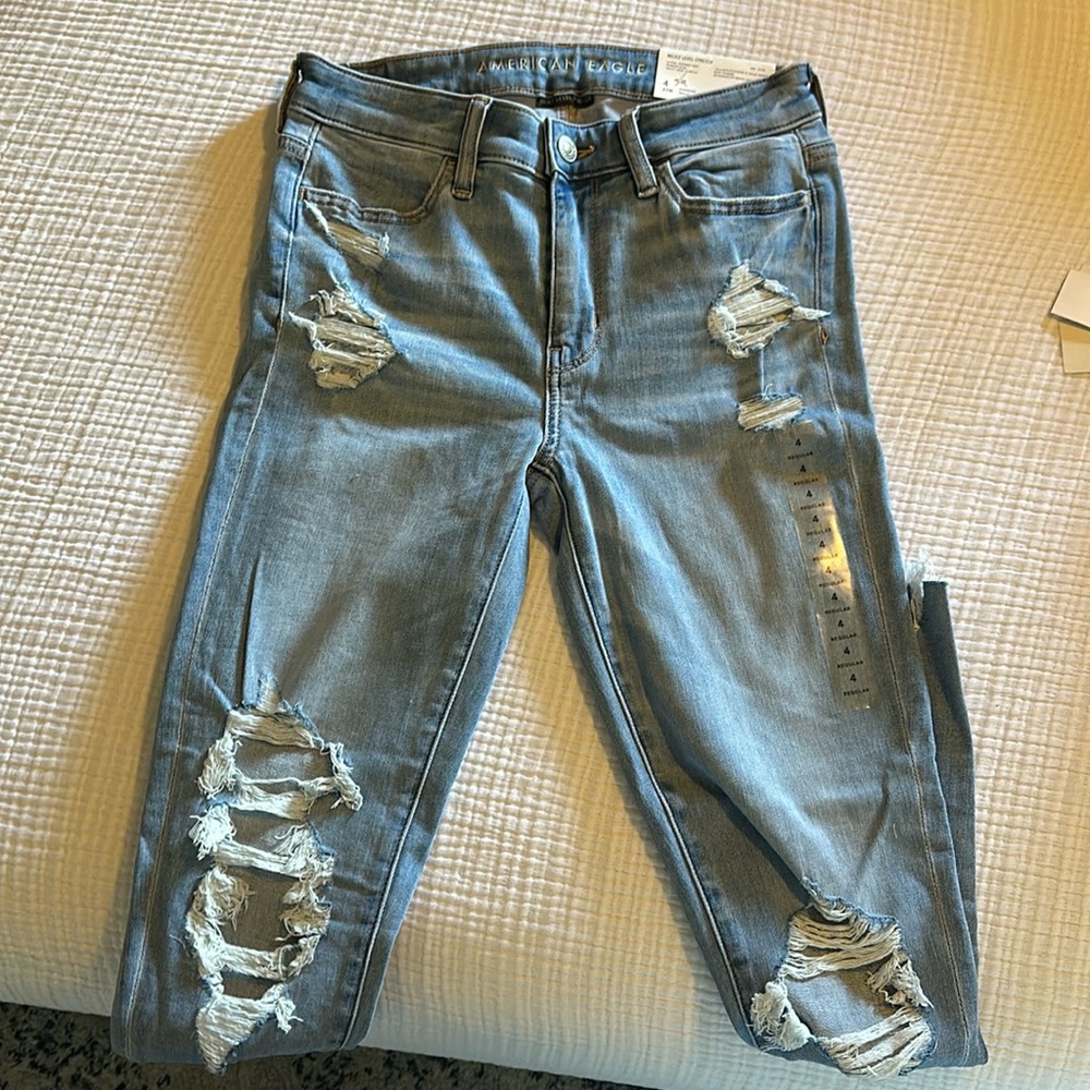 NWT American Eagle Jegging High Rise Skinny Jean. Next Level Stretch